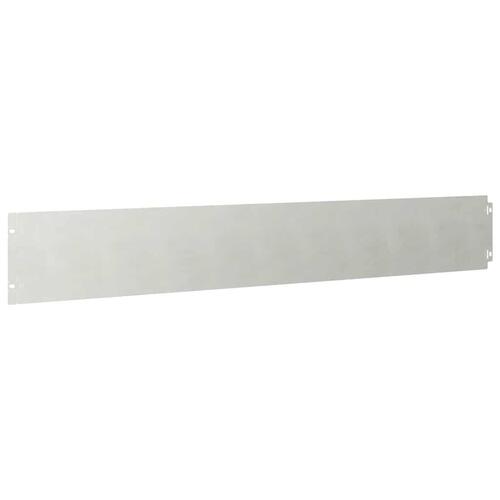 Plænekanter 30 stk. 15x103 cm rustfrit stål