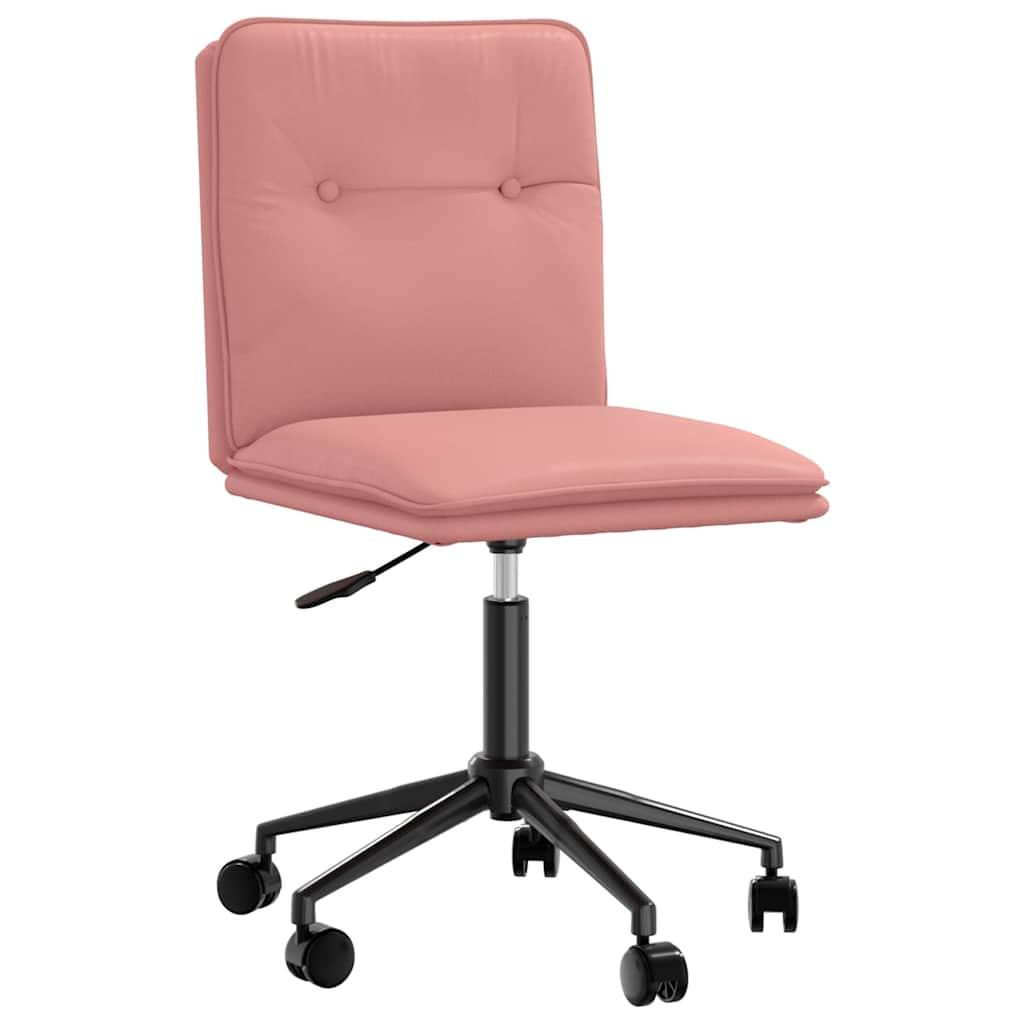 Spisebordsstol Pink imiteret læder