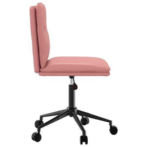 Spisebordsstol Pink imiteret læder