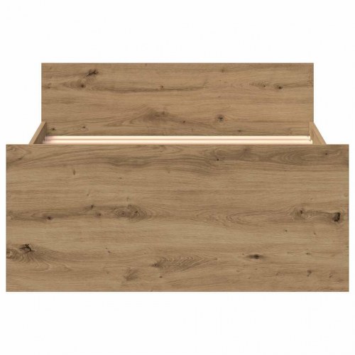 Sengeramme 75×190 cm i konstrueret træ - kunsteg