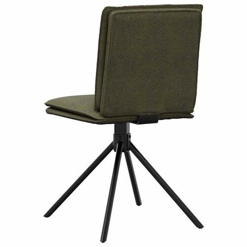 Spisebordsstol Army Green Faux Suede Læder
