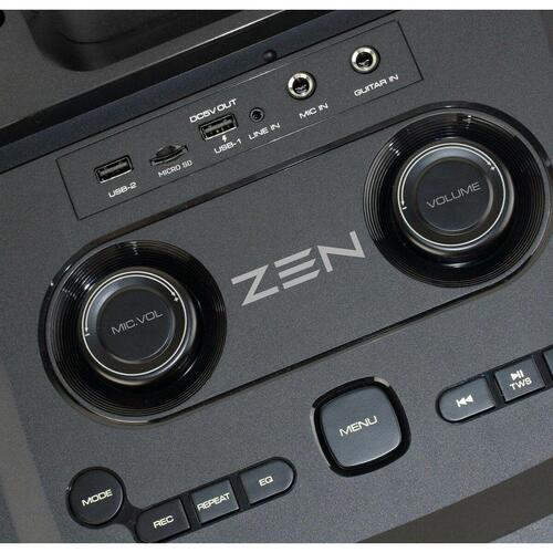 Bluetooth-højttaler ZEN ZEN RINGS 600W Sort