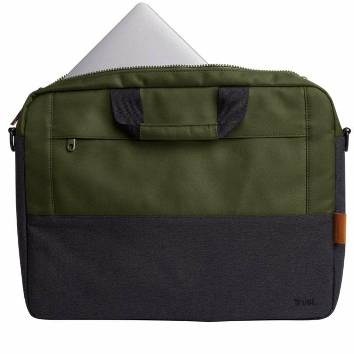 Trust Lisboa - notebook carrying case - topload durable - green