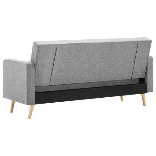Sofa stof lysegrå