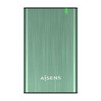 Til harddisk Aisens ASE-2525SGN Grøn 2,5"