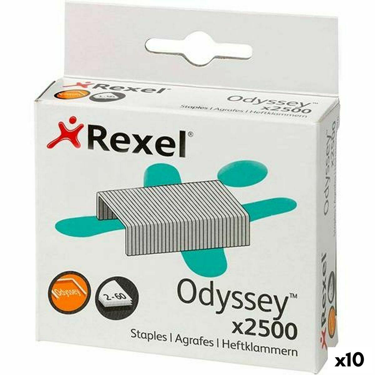 Rexel hæfteklammer Odyssey - 2.500 stk. (10 pakker)