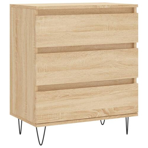 Skænk 60x35x70 cm konstrueret træ sonoma-eg