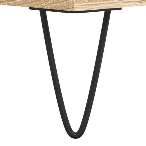 Skænk 60x35x70 cm konstrueret træ sonoma-eg