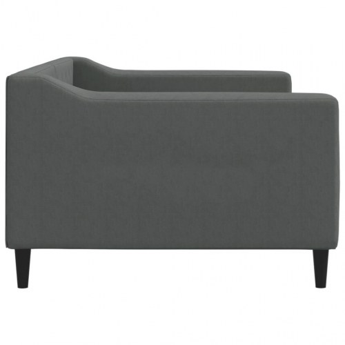 Daybed 90×190 cm i stof - mørkegrå sovesofa