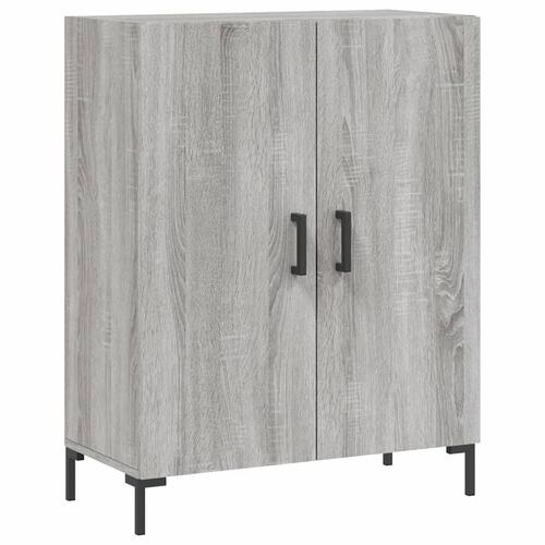 Højskab 69,5x34x180 cm konstrueret træ grå sonoma-eg