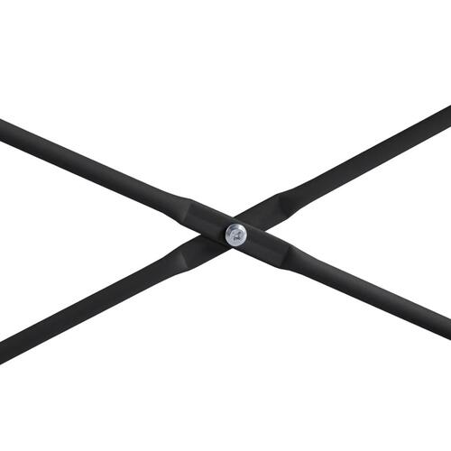 Computerbord 110x60x70 cm konstrueret træ sort og egetræsfarvet