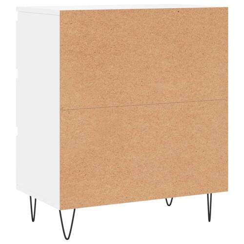 Skænk 60x35x70 cm konstrueret træ hvid