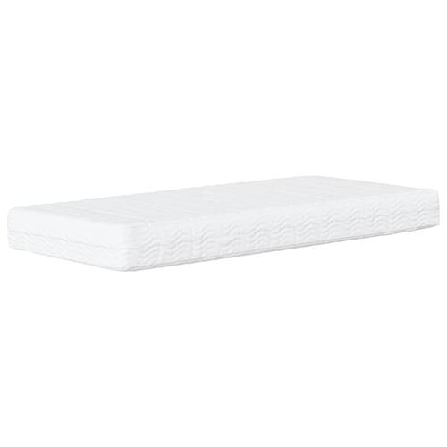 Daybed med madras 90x190 cm stof sort