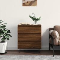 Skænk 60x35x70 cm konstrueret træ brun egetræsfarve