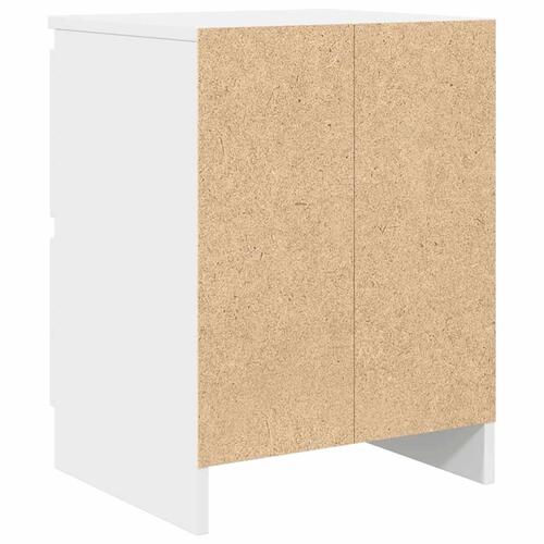 Tv-bord 40x35x54 cm konstrueret træ hvid