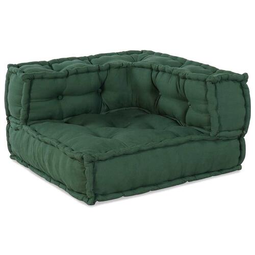 Modulpuf stof 70x70x54 grøn
