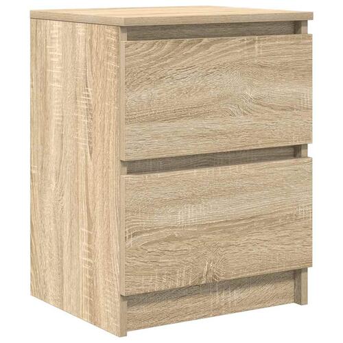 Tv-bord 40x35x54 cm konstrueret træ sonoma-eg