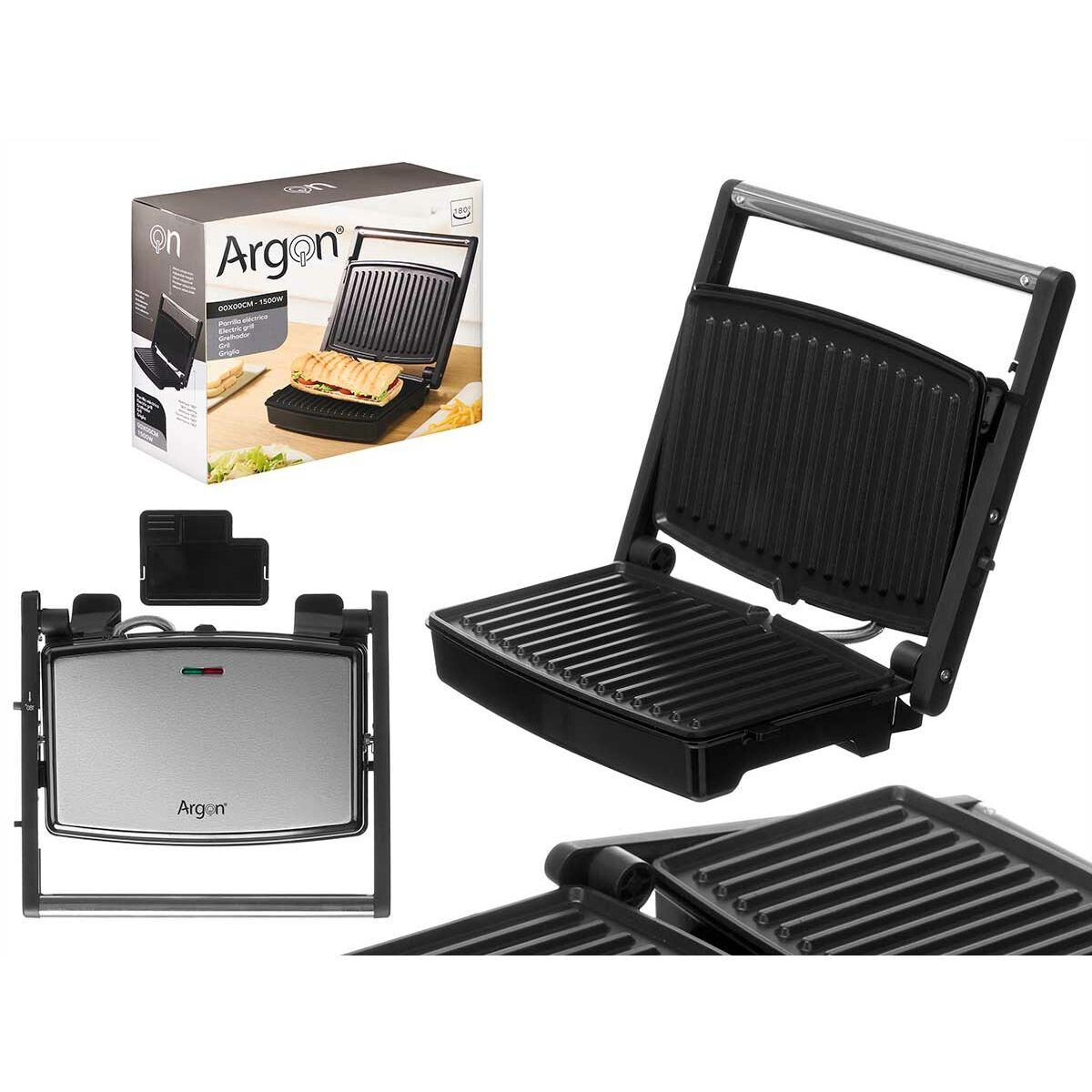Kontaktgrill Argon - sort 1500 W bordgrill