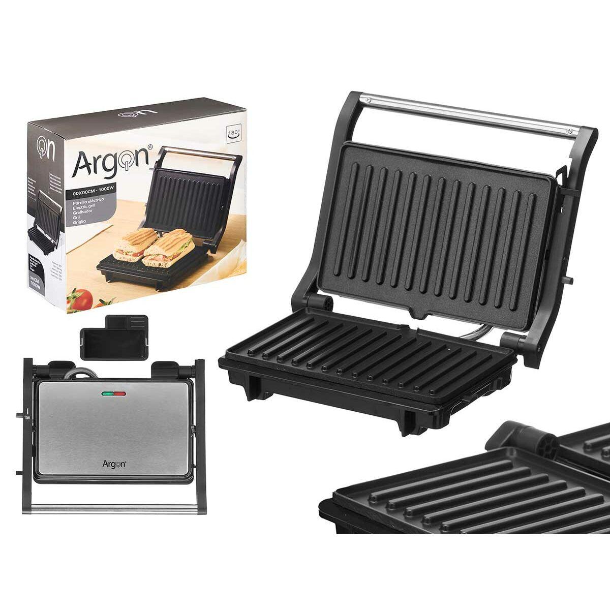 Bordgrill kontaktgrill Argon - sort 1000 W