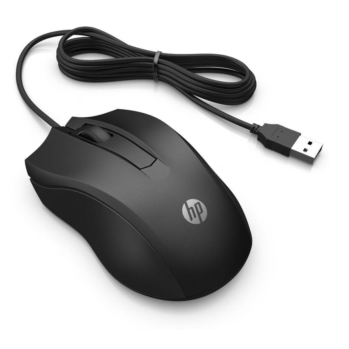HP kablet USB-mus - sort