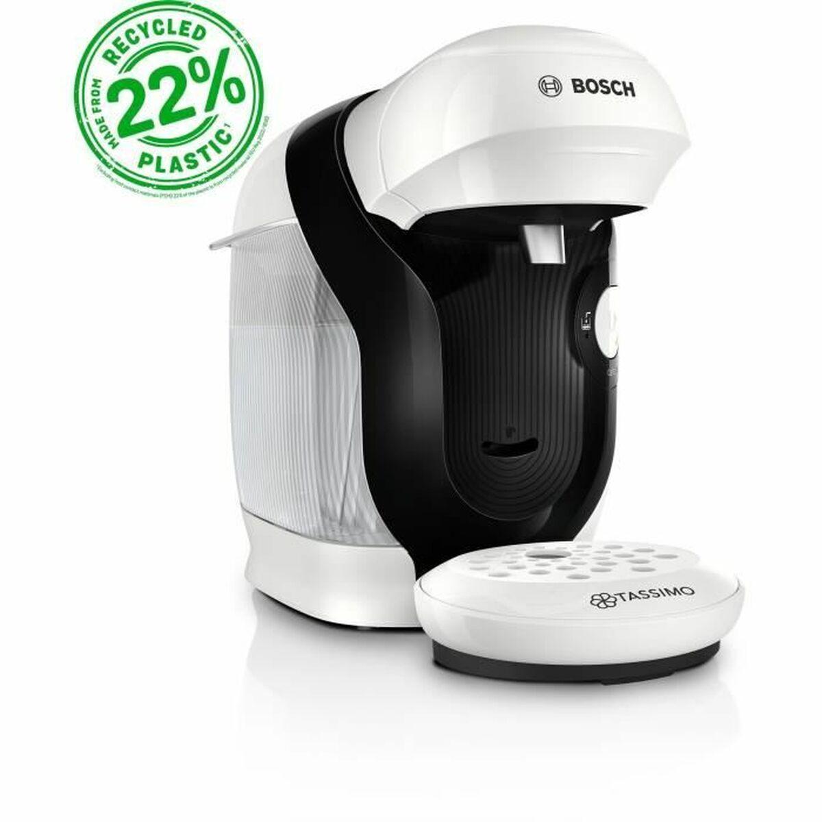 Kapselkaffemaskine BOSCH TAS114E Hvid 1400 W 700 ml