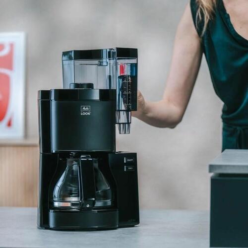 Drip Coffee Machine Melitta LOOK V BASIC 1025-02 Sort 1,25 L