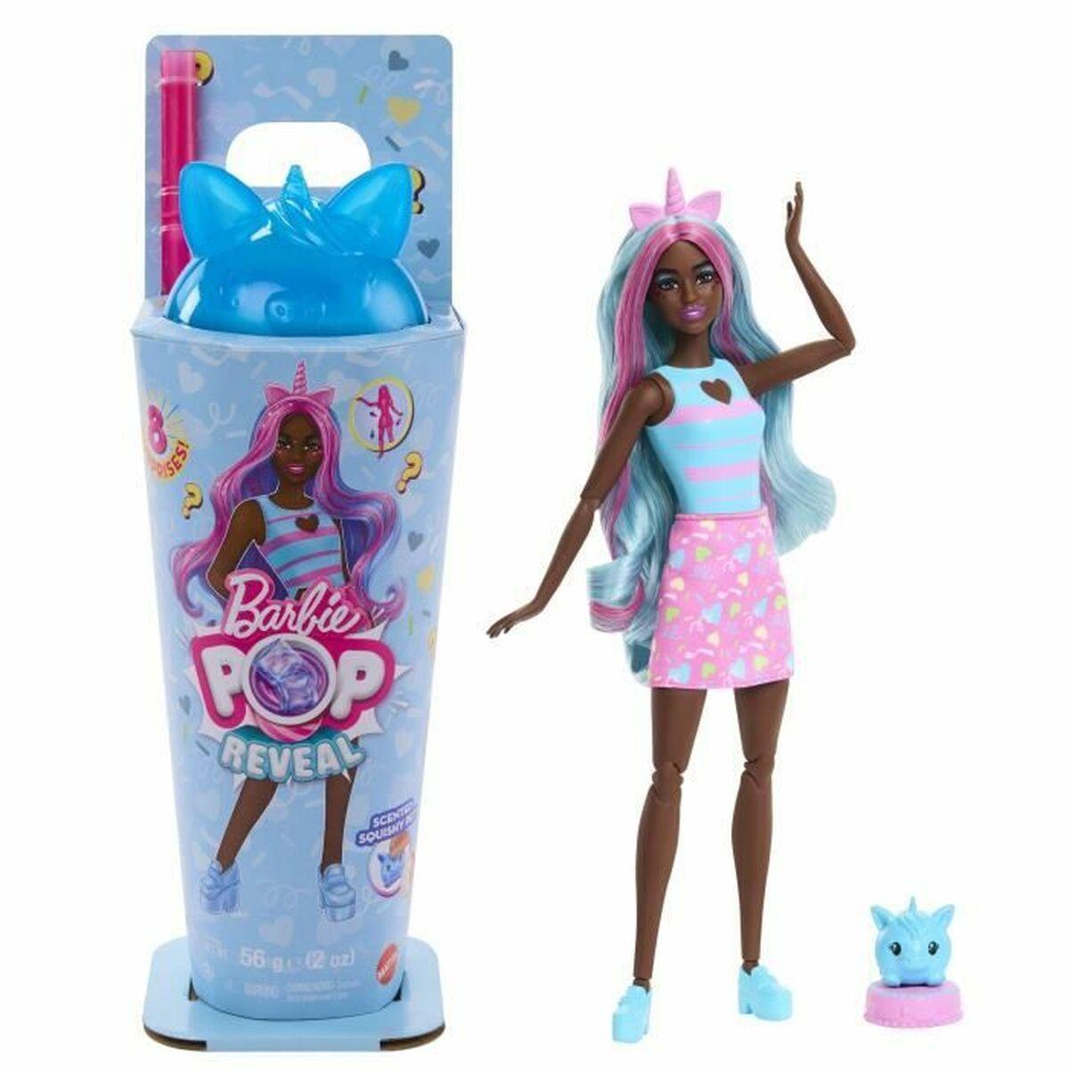 Barbie dukke - Pop Reveal Blue Unicorn