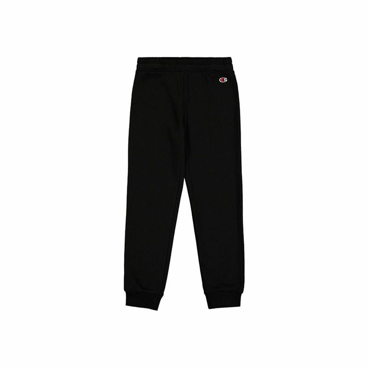 Champion Rib Cuff joggingbukser til mænd - Sort, str. S