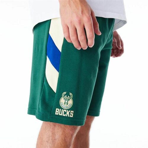 Sport Shorts New Era NBA Milwaukee Bucks Grøn M
