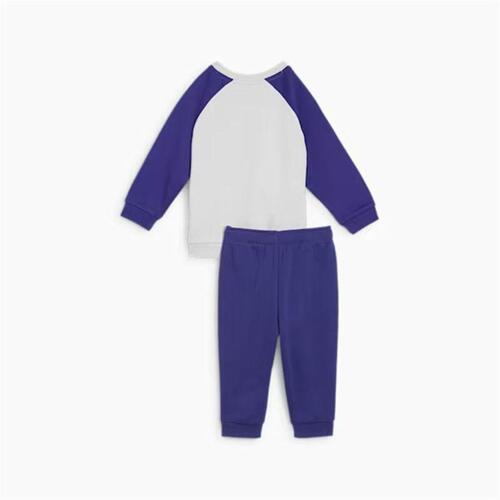 Træningsdragt til børn Puma Minicats Ess Raglan Jogger Fl Marineblå 2-3 år