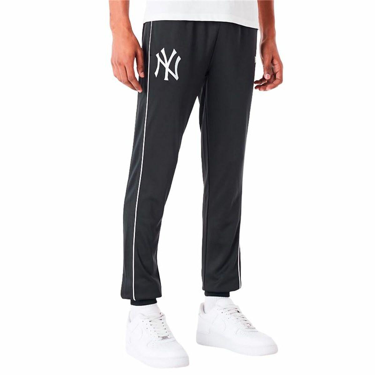 Træningsdragt til voksne underdele New Era MLB TRACK Sort Mænd XL