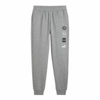 Træningsdragt til voksne underdele Puma Power Graphic Sweatpants Grå Mænd S