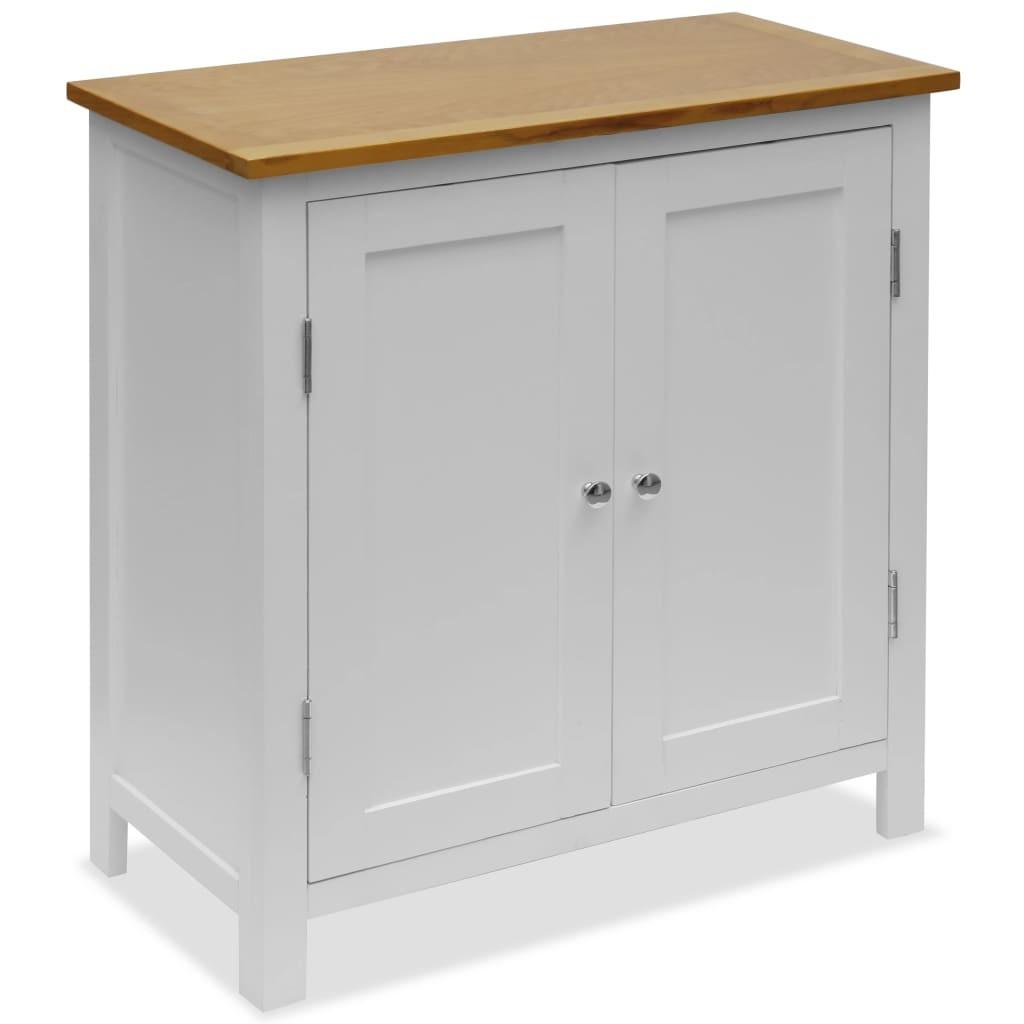 Skænk 70x35x75 cm massivt egetræ