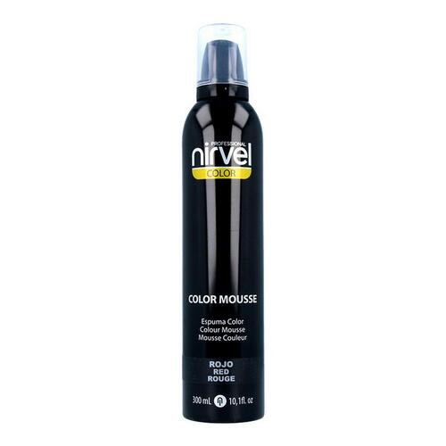 Skum til at give Volumen Color Mousse Nirvel 300 ml Rød (300 ml)