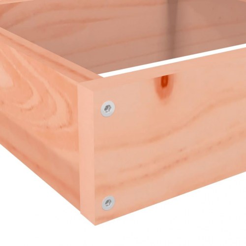 Plantekasse i 4 niveauer L-formet 106 x 104,5 x 36 cm - massivt douglastræ