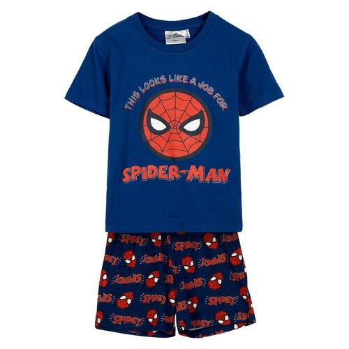 Nattøj Børns Spider-Man Blå 6 år