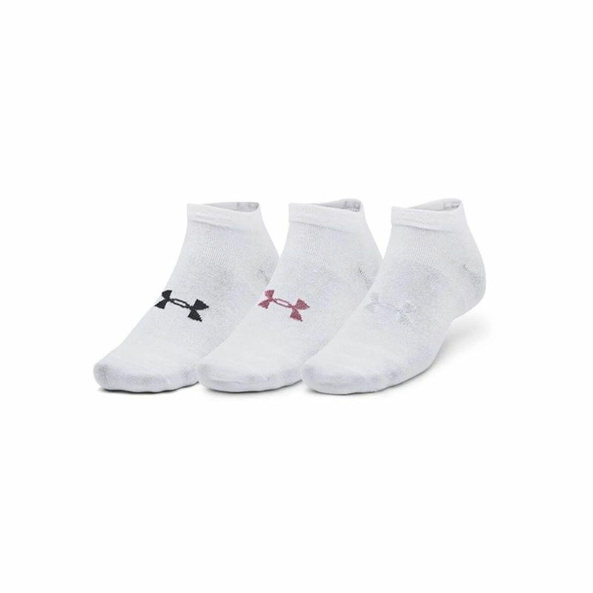Sokker Under Armour Essential Hvid 3 enheder 31.5-36.5
