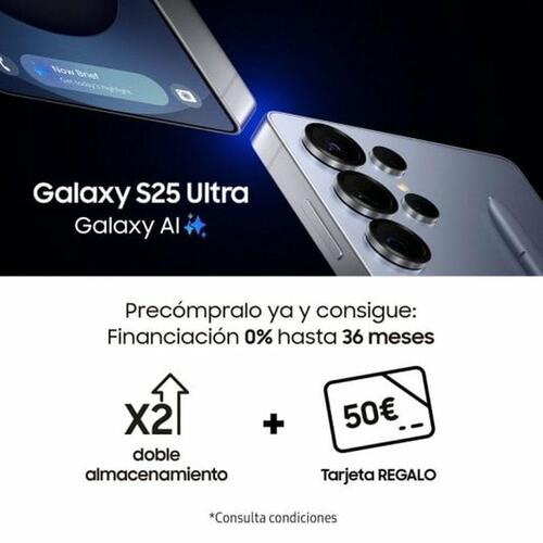 Smartphone Samsung Galaxy S25 Ultra 6,7" Octa Core 12 GB RAM 256 GB Blå