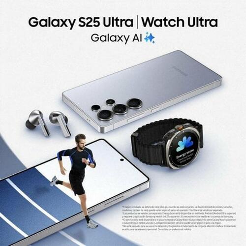 Smartphone Samsung Galaxy S25 Ultra 6,7" Octa Core 12 GB RAM 256 GB Blå