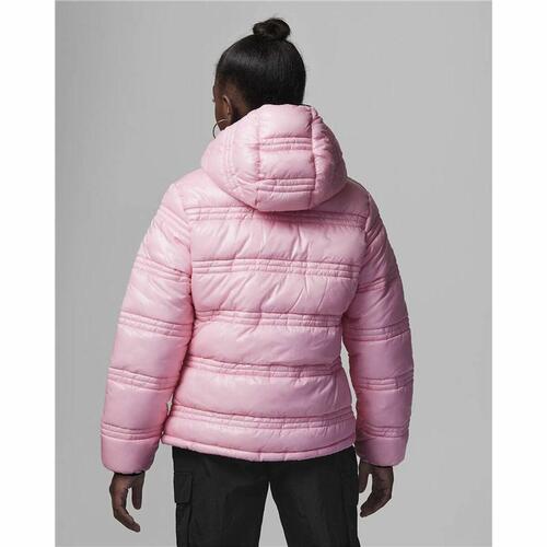 Sportsjakke til børn Nike Jordan Core Mid Wt Puffer Mørk pink 13-15 år
