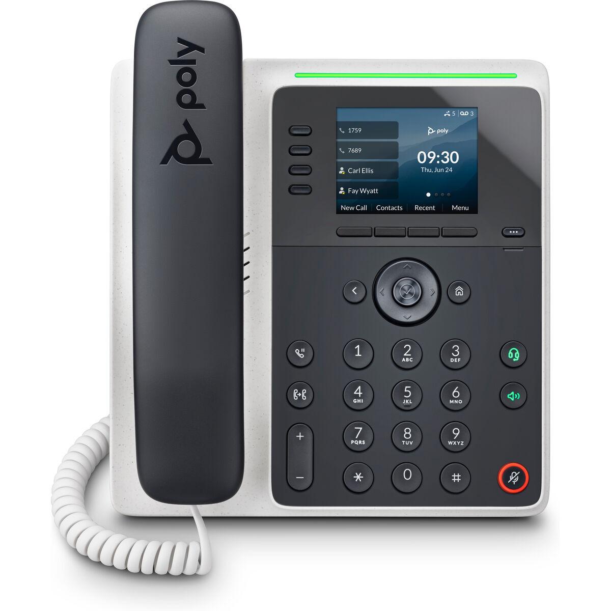 Poly IP telefon 82M87AA - 2,8" IPS, PoE, RJ45 billede