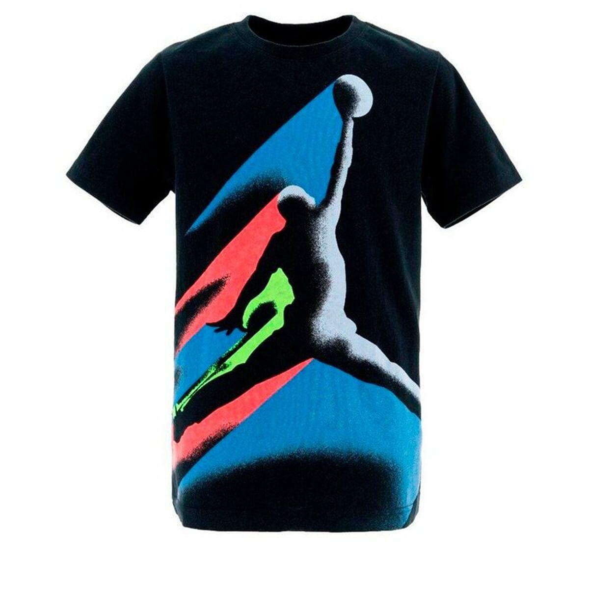 Jordan 23 Fade Away kortærmet T-shirt til børn, sort (8-10 år)
