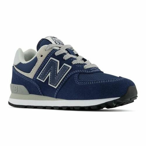 Kondisko til Børn New Balance 574 Marineblå 30