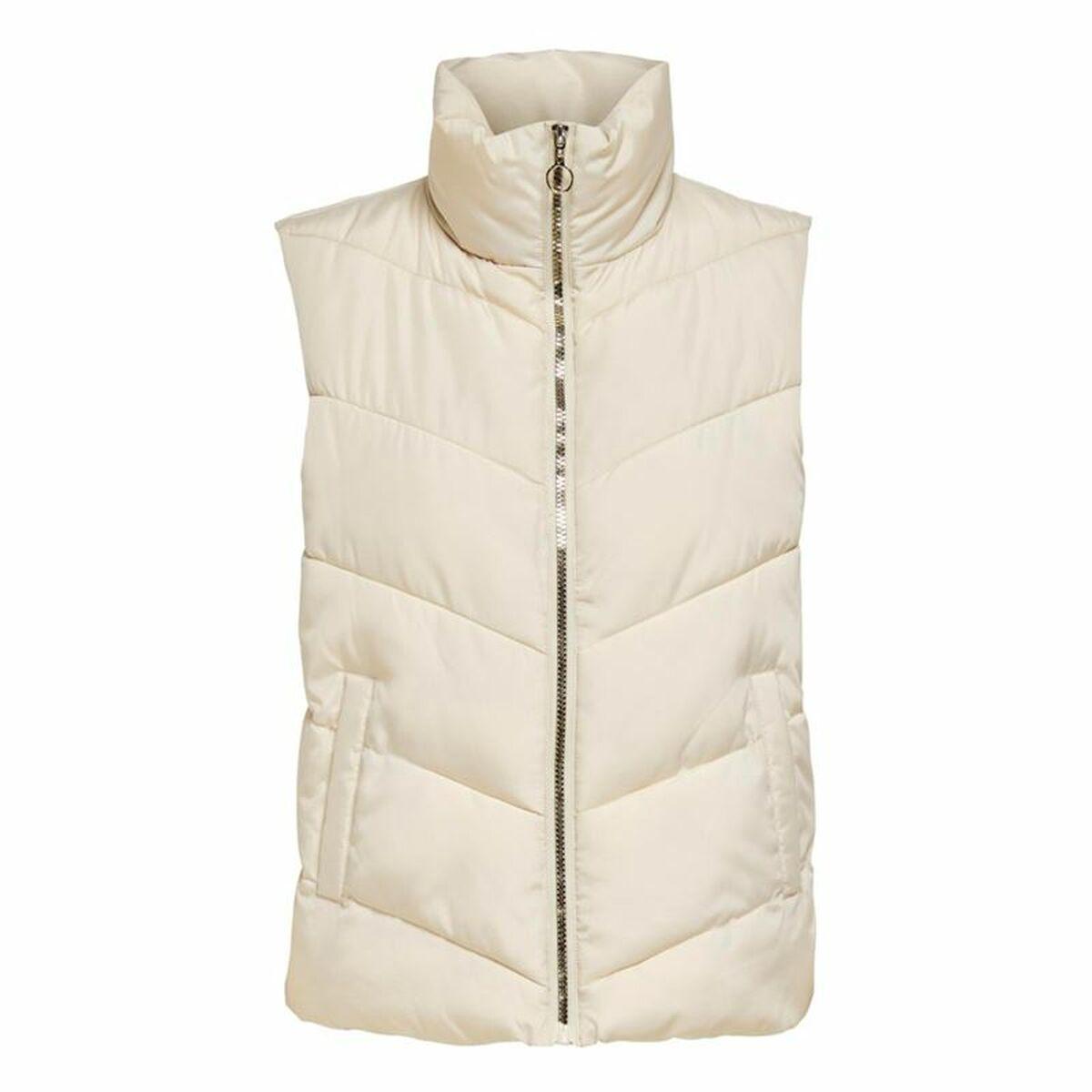 Jack & Jones JDYFINNO Life Short Padded vest - Dame - Hvid - XS