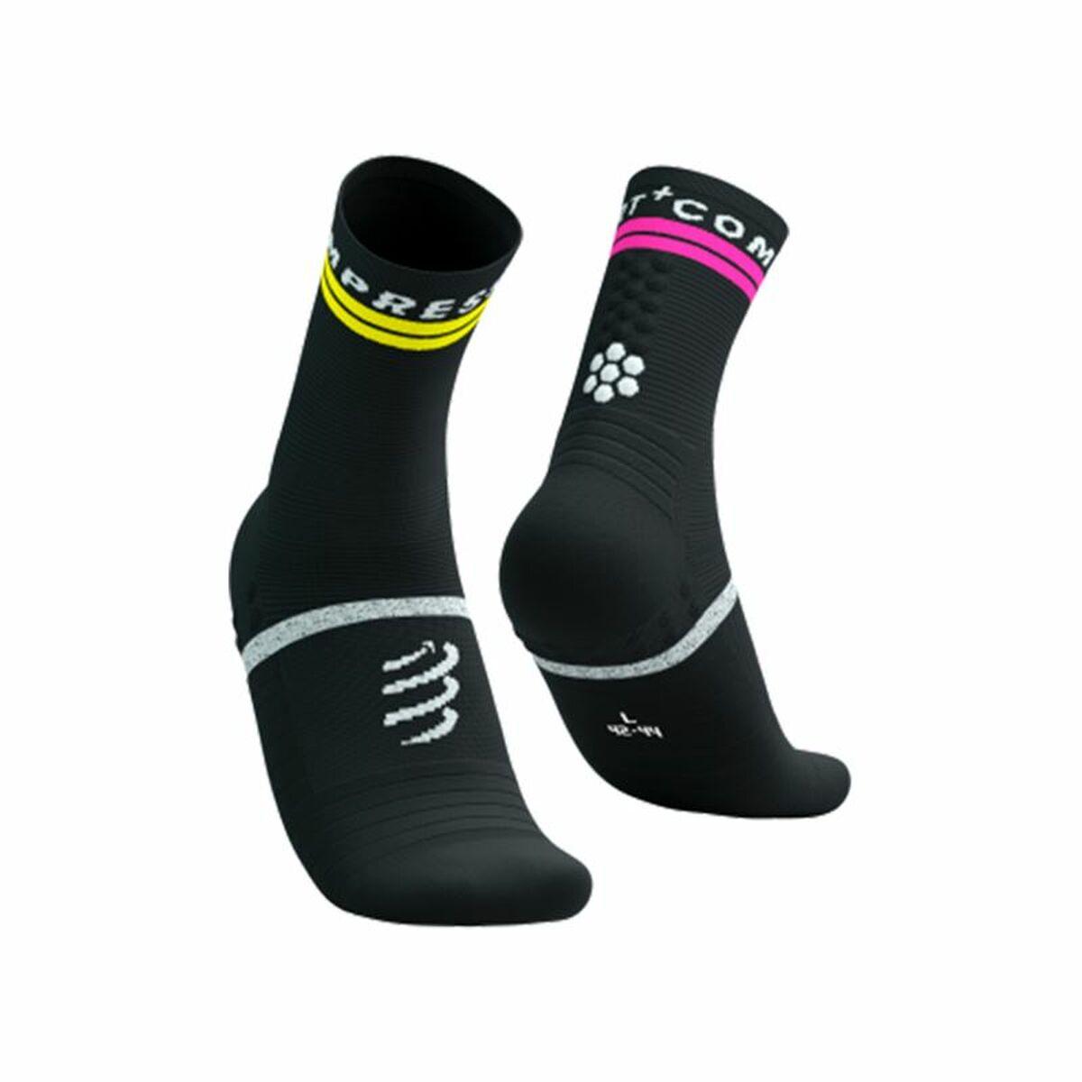 Sportsstrømper Compressport Proarathon Sort 45-48