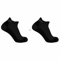 Sportsstrømper Salomon Aero Ankle Sort 45-47
