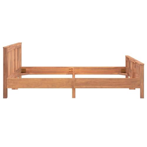 Sengestel 140x200 cm massivt teaktræ