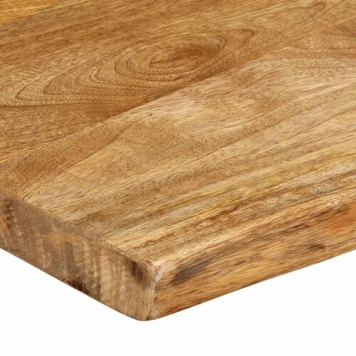 Bordplade 100x40x2,5 cm naturlig kant massivt mangotræ