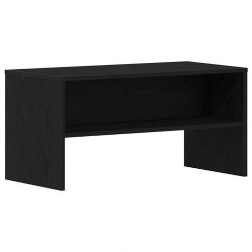 Tv-bord i konstrueret træ - 80 × 40 × 40 cm, sort eg