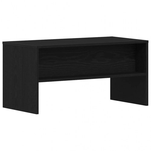 Tv-bord i konstrueret træ - 80 × 40 × 40 cm, sort eg
